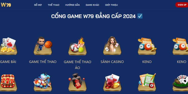 Làm giàu cực dễ khi chơi đặt cược tại cổng game w79