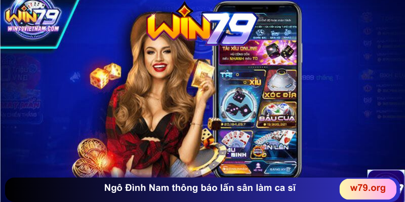 Ngô Đình Nam thông báo lấn sân làm ca sĩ 