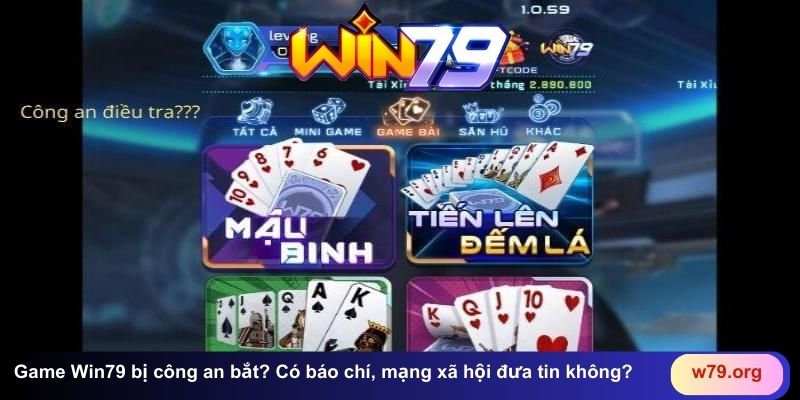 Win79 có bị công an bắt không