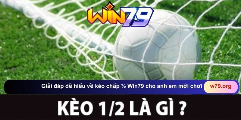 Giải đáp dễ hiểu về kèo chấp ½ Win79 cho anh em mới chơi