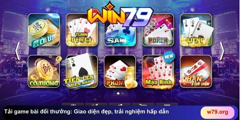 Tải game bài đổi thưởng: Giao diện đẹp, trải nghiệm hấp dẫn